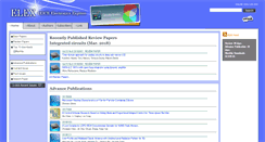 Desktop Screenshot of elex.ieice.org
